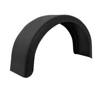 Domar D20200 Single Mudguard 13 to 14 Inch Plastic for Car Trailers 700 x 200 mm as Stable Flat Wheel Arch and Robust Mud Flap for Transport Trailers