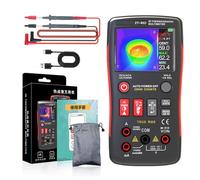Domary 2-in-1 Thermal Camera Multimeter Infrared Thermal Imaging Multimeter Sensor 96x96 IR Resolution -20 to 550C True RMS 25000 Counts with Display for HVAC Electrical A (ZT R02 Standard Version)