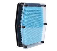 Domary 3D Clone Pin Art Toy Innovative Fun Relieve Pressure Needle Printing Model for Autistic Kids Adults Home Decoration Light Blue (21x17.5x5.5cm / 8.3x6.9x2.2in)