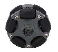 Domary 58mm Plastic Omni Wheel Double Row Rotating Omni Directional Wheel Replacement Parts 14135 Applicable for Robot Kits