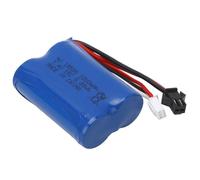 Domary 7.4V 1200mAh RC LiPo Battery 8.88Wh Remote Control Car Lithium Battery SM 2P Plug Lightweight Durable Long-Lasting for RC Crawler Cars