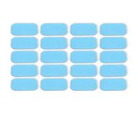Domary ABS Replacement Gel Pads EMS Toner Gel ABS Trainer Replacement 20pcs 10 Packs Skin Friendly Conductive Adhesive Sheets for EMS AB Trainer Waist Trimmer