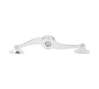 Domary Adjustable Lid Support Hinge Buffer Stay for Cabinet Door, Zinc