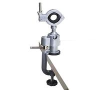 Domary Bench Clamp Vise 360 Degree Universal Electric Drill Stand Aluminum Alloy Grinder Holder Bracket 35-44mm