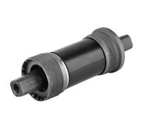 Domary Bicycle Bottom Bracket Quare Hole Axis Bike Parts Solid Durable Steel Shell Integrated System for 68mm Frame Shell Square Tapered Spindle Crank Bottom Brac (68X127.5L)
