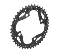 Domary Bicycle Chainring 104BCD Crank Hollow Chainwheel Tooth Repair Parts High Strength Chrome Molybdenum Steel for Mountain Road Bikes Universal Four Jaw Variable Speed Crankse (42T (large market))