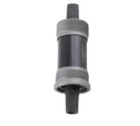 Domary Bike Bottom Bracket Integrated Square Hole Sealed Bearings High Strength Lightweight Easy Install for Mountain Road Bikes Carbon Steel Black 120mm 68mm