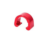 Domary Bike Cable C Clips Buckles Set Aluminum Alloy Lightweight Durable Bicycle Cable Guide Clamps for Road Mountain Bike 10Pcs Gold Red Black Blue 12 X 10 Mm