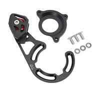 Domary Bike Chain Guide Aluminum Alloy Mountain Bike Chain Protector High Strength Lightweight CNC Machined Pulley Chains Stabilizer for Mountain Bikes AL7075 Aluminum Alloy