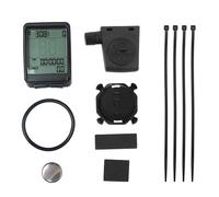 Domary Bike Speedometer Wireless Bike Computer Rainproof LCD Display Multifunctional Cycle Odometer with Smart Chip Dual User Memory Temperature Sensor for Cycling Enthusiasts Pl