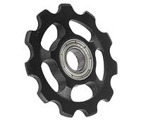 Domary Bike Sprocket Aluminum Alloy RustProof Durable Black Replaceable Bicycle Components for 11 Speed Bikes with 11T Derailleur Pulleys and Bearing Accessories