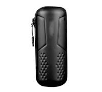 Domary Bike Tool Bag Durable Storage Pouch with Zipper for Repair Tools Mini Pump Tire Levers Phone Fits Bottle Holder Black 7.5x3.3x3.1 Inches