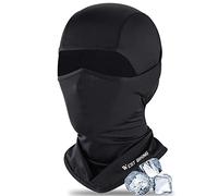 Domary Breathable Cycling Cap Summer Sun Protection Sports Hat High Elasticity Wicking Motorcycle Bike Riding Hat for Men Women Unisex Lightweight Comfortable Outdoor Act (with eyeglass hole)