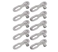 Domary CANSUCC 5 Pair Bicycle Chain Link Connector Joints Durable Bike Chain Quick Release Buckle Steel Road Bike Connector Buckle Cycling Accessories Easy Ins (6-7-8S)
