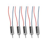Domary Coreless Motor 4.5V Micro Coreless Motor High Speed 32250RPM for Model Aircraft and Electronic Toys Mini Size 4mmx8mm 5pcs