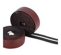 Domary Cycling Handlebar Tape PU Leather EVA Stable Grip Quick Drying Sweat Absorbent Comfortable Handle Wraps for Road Bike Mountain Bike 2150mm X 30mm X 3mm Black White Red Blu