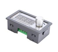 Domary Digital Display Potentiometer Programmable Variable Resistor with 4 Digit Screen Industrial Grade Control for Speed Controller PLC Inverter Adjustable Range Multi (Impedance 500K)
