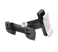 Domary Double Water Bottle Holder Cage Adapter Mount Bracket High Strength Anti Rust Durable Steel Plastic Bike Accessory For Long Distance Cycling Black 12x8cm 140g