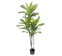 Domary Faux Dracaena Fragrans Tree ABS PU Artificial Floor Plant Lifelike