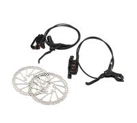 Domary Hydraulic Disc Brake Kit Mountain Bike Disc Brake Set High Performance Forged Aluminum Alloy Dual Piston Hydraulic Brakes For Road Bikes Fixed Gear Bicycles Small Whe