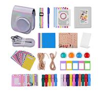 Domary INSTANT CAMERA ACCESSORIES KIT MAGNIFICENT 12-IN-1 BUNDLE FOR MINI 11 PHOTOGRAPHY ENTHUSIASTS (Silver)
