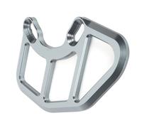 Domary ISCG05 ISCG03 Bicycle Chain Guide Stabilizer Durable Aluminium Alloy Bike Bash Guard Protects Chainrings From Damage for Mountain Biking Off Road Riding Suitable for 26T t (Ti Color)