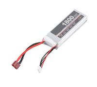 Domary LiPo Battery Pack 11.1V 1800mAh 25C for RC Airplane High Performance Flight (T Plug)