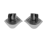 Domary Luggage Suitcase Replacement Wheels Universal Swivel Wheel Casters Large Hole Design for Repair Replacement Durable PP PET Material 5.0x4.8x3.8in