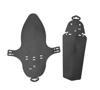 Domary Mountain Bike Fenders Bicycle Mudguards Set Front Rear Wheel Mud Guards Lightweight Durable Plastic Black 35.2 X 26.3cm 33.2 X 12cm for Cycling Enthusiasts