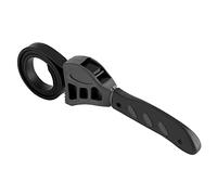 Domary Plastic Strap Wrench Jar Lids Tighten Loosen Tool Kit Universal Oil Filter Spanner Kitchen Garage