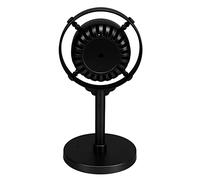 Domary Retro Microphone Prop Plastic Retro Microphone Vintage Prop Old Style Lightweight Design with Stage Photography Party Decoration for Karaoke (Black)