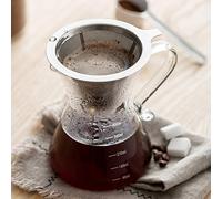 Domary Rust-Resistant Coffee Dripper Filtering Tool for Fast Filtered Coffee for Lovers