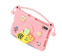 Domary Tablet Case Cover Sleeve Protective Case with Built-in Stand for S6 10.5 A7 S6 Lite Tab MatePad 10.4 V6 V7 .4 Inch EVA Foa (Roseate)
