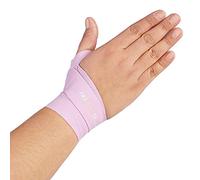 Domaste Thumb Splint & Wrist Brace - Both a Wrist Splint and Thumb Splint to Support Sprains, Tendinosis, Tenosynovitis, Fractures or Trigger Thumb Hand Brace for Carpal Tunnel (Violet/Right/One Size)