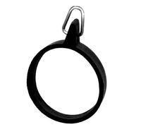 Domasvmd 10 Pcs Elastic Fishing Rod Hook Rings Keeper Fishing Hook Secure Holder Rubber Rings Metal Holder Lure Accessories Elastic Rubber Fish Rod Hook Keeper Supplies Fishing Rod Accessories