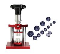 Domasvmd 9 Dies Press Remover Fixing Base Watch Back Opener Machine Case Tool Clock Rear Bottom Cover Repair Professional