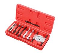 Domasvmd Versatile 9 Pieces Bearing Removal Tool Kit Wheel Transmission Bearing Separator Hub Axles Puller Set Jaws Transom Transmission Bearing Replacement Tool