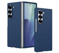 DOMAVER for Samsung Z Fold 7 Case with [Built-in Screen Protector] Anti-Yellowing Slim Heavy Duty Protection Protective Samsung Z Fold 7 5G 8.0", Blue