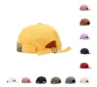 Dome Brimless Hats for Women Men Sailor Docker Beanie Cap Hip Hop Hats