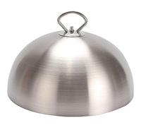 Dome Burger Cover Melting Cheese Covers Griddle Cloche Food Plate Press Features Basting Helper Steel Stainless Protection Domes