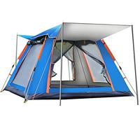 Dome Camping Tent 3-5 Person 4 Season Double Layers Waterproof Anti-UV Windproof Tents Family Outdoor Camping Tent
