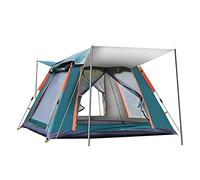 Dome Camping Tent 3-5 Person 4 Season Double Layers Waterproof Anti-UV Windproof Tents Family Outdoor Camping Tent