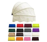 Dome Canopy for Patio, Galvanized e Sune ning for Garden, Foldable Window Cover, Outdoor e Tent (Bei, 80cm / 2.62ft)