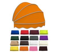Dome Canopy ning for Doors &, Folding Sune with Galvanized e, Bei Patio e for Garden & Store, 80cm (2.62ft) Outdoor Protect