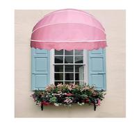 Dome Canvas Awning,Retractable Canvas Dome Awning,Arc Window/Canopies Awning,Telescopic Foldable Awning Sun Shade Awning Cover Anti-UV And Waterproof