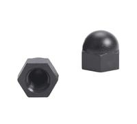 Dome Cap Nuts, Nylon Screw Protective Cap Semicircle Acorn Dome Hex Nut M3-M12 5/10/20/30/50 Pcs(M8-10PCS)
