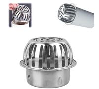 Dome Floor Drain Cover 3.3" / 3.5"/ 4.3" Outdoor Drain Cover, Stainless Steel Round Shape Floor Drain Outdoor Gutter Guard Filter for Home Bathroom Yard Balcony(150mm/5.9in)