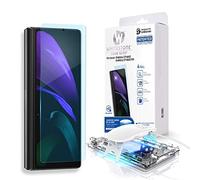DOME GLASS Screen Protector for Samsung Galaxy Z fold 2, Full Tempered Glass Shield with Liquid Dispersion Tech [Easy to Install Kit] Smart Phone Screen Guard - One Pack