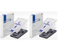 DOME GLASS Whitestone EA Glass Screen Protector compatible with Galaxy S24 Ultra [Easy Installation Kit, 9H Tempered Glass] - 4 Pack (S24 Plus)