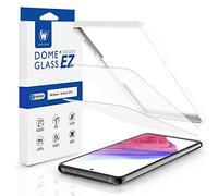DOME GLASS Whitestone EZ screen protector for Galaxy A53 Full Coverage Tempered Glass Shield [Easy Install] by Whitestone for Galaxy A53-2Pack